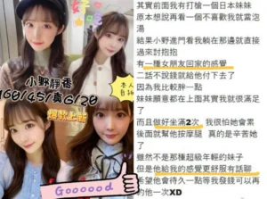 台中外送茶-小野靜香：圖片